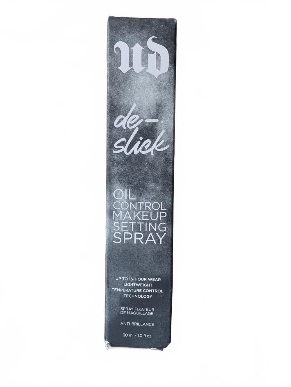 Urban Decay De-Slick Setting Spray 30ml 1oz New in Box